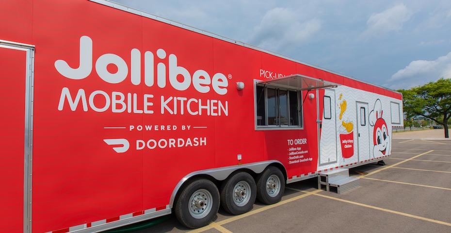Jollibee And Doordash Debut First Of Its Kind Mobile Kitchen In