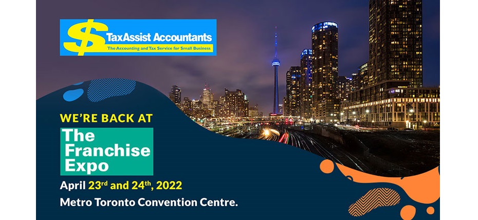 TaxAssist Accountants to attend the Toronto Franchise Expo
